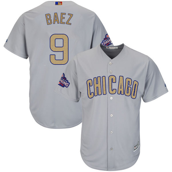 CUBS White 2017 Gold Program Jerseys-057